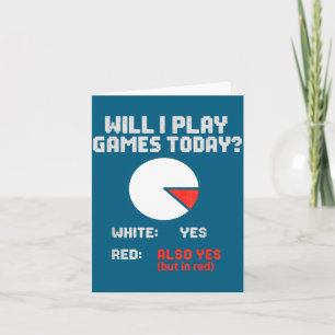 Carte Jeux hilarants du jour graphique oui tarte joueron