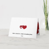 CARTE JEUX JOUR VALENTINES DE NOUS TOUS (Dos)