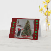 CARTE **JEUX JOURS DE VACANCES DE NOTRE MAISON À VOS** (Fleur jaune)