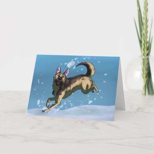 Carte Jeux neige (Devant)