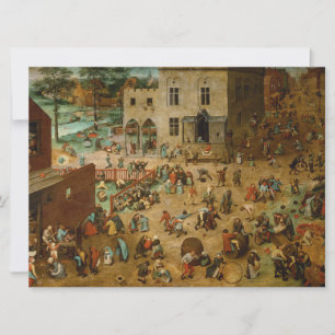 Carte Jeux pour enfants (Pieter Bruegel l'Ancien)