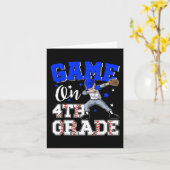 Carte Jeux Sur Garçon 4e Année Dabbing Premier Jour De L (Fleur jaune)