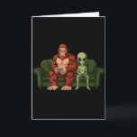 Carte Jeux vidéo aliens Bigfoot Sasquatch Ufo hommes<br><div class="desc">Jeux vidéo aliens Bigfoot Sasquatch Ufo hommes garçons enfants _1</div>
