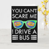 Carte Jgjv You Cant E Me I Drive A Bus School Bus Driver (Fleur jaune)