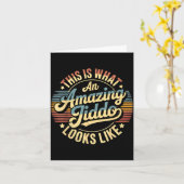 Carte Jiddo incroyable  (Fleur jaune)