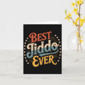 Carte Jiddo toujours  (Fleur jaune)