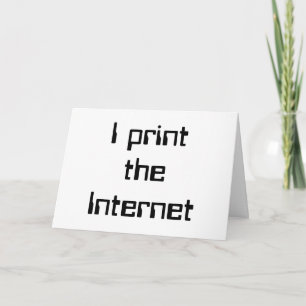 Carte J'imprime Internet