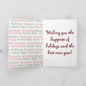Carte Jingle Belle Joy (Intérieur)