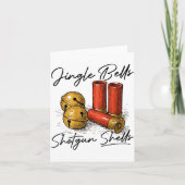 Carte Jingle Bells Shotgun Shells (on Back)  (Devant)