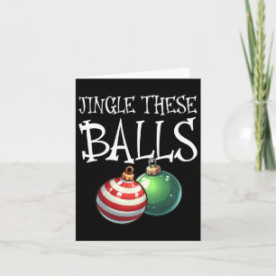 Carte Jingle Ces Raunchy Hommes Noël
