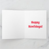 Carte Jingle Paws et Boxer Dog Joy Holiday (Intérieur)