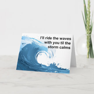 Carte J'irai aux vagues