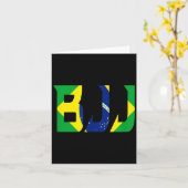 Carte Jiu Jitsu Brésilien BJJ (Fleur jaune)