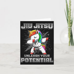 Carte Jiu Jitsu Brésilien MMA et Grappling BJJ Dabbing