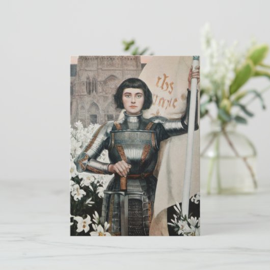 Carte Joan d'Arc (Debout devant)