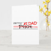 Carte Job Papa (Fleur jaune)