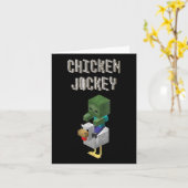 Carte Jockey de poulet 2025 (Fleur jaune)