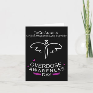 Carte Joco Angels Journée de sensibilisation à l'overdos