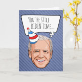 Carte Joe Biden Anniversaire : Vous êtes toujours Biden  (Fleur jaune)