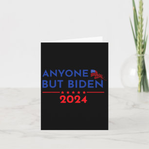 Carte Joe Biden Tous sauf Biden 2024 Trump 1