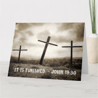 Carte JOHN 19:30 Jumbo pliée