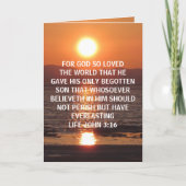 CARTE JOHN 3 16 (Devant)