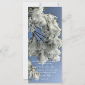 Carte John 3:16 Texte personnalisé | Photo originale de  (Devant)