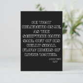 Carte John 7:38 KJV Bible Scripture Salutation (Debout devant)