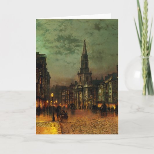 Carte John Atkinson Grimshaw- Blackman Street, Londres (Devant)