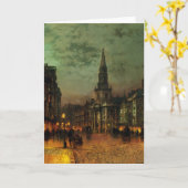 Carte John Atkinson Grimshaw- Blackman Street, Londres (Fleur jaune)