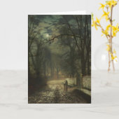 Carte John Atkinson Grimshaw - Une voie lune (Fleur jaune)