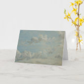 Carte John Constable - Étude sur le nuage (Fleur jaune)