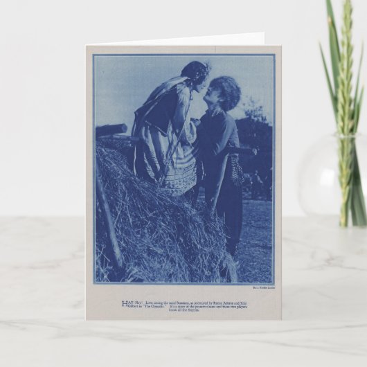 Carte John Gilbert Renee Adoree 1928 photo de production (Devant)