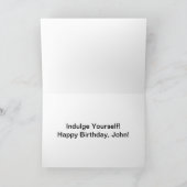 Carte John Happy Birthday Cape Buffalo Mud Bath (Intérieur)