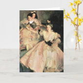 Carte John Singer Sargent - Mme Karl Meyer et son enfant (Fleur jaune)