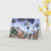 Carte John Singer Sargent- Palms (Fleur jaune)