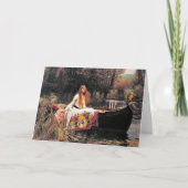 Carte John William Waterhouse La Dame de Shalott (Devant)