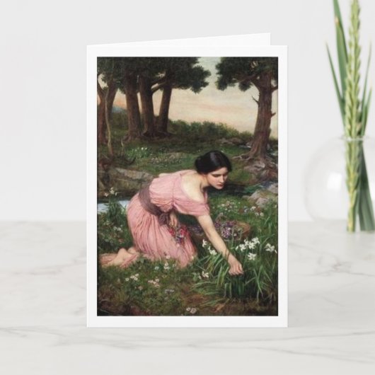 Carte John William Waterhouse - Spring Spreads... (Devant)