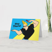 Carte Johnny Bravo Coiffure (Devant)