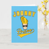 Carte Johnny Bravo Collegiate Graphic (Fleur jaune)