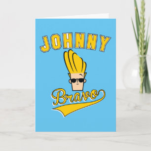 Carte Johnny Bravo Collegiate Graphic