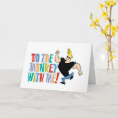 Carte Johnny Bravo - Faites Le Singe Avec Moi ! (Fleur jaune)