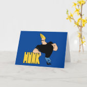 Carte Johnny Bravo - Hunk (Fleur jaune)
