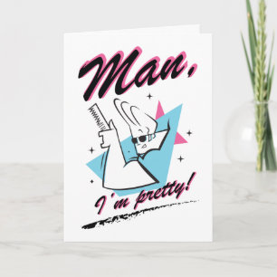 Carte Johnny Bravo - Man I'm Pretty Retro Graphic