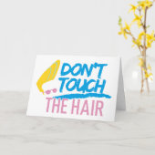 Carte Johnny Bravo - Ne touchez pas le graphique des che (Fleur jaune)