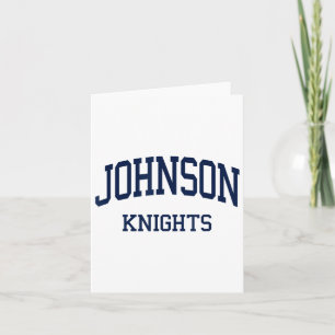 Carte Johnson High School S Gainesville Ga Retro Sports