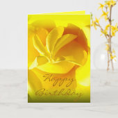 Carte Joie (Fleur jaune)