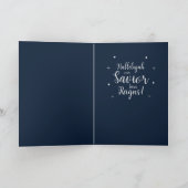 Carte Joie à l'univers Crèche étoilée de Noël (Intérieur)