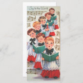 Carte Joie Au Monde (Devant / Derrière)