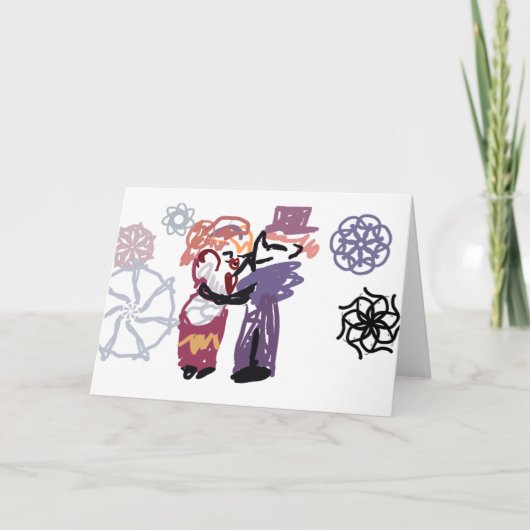 Carte Joie de la Saint-Valentin (Devant)